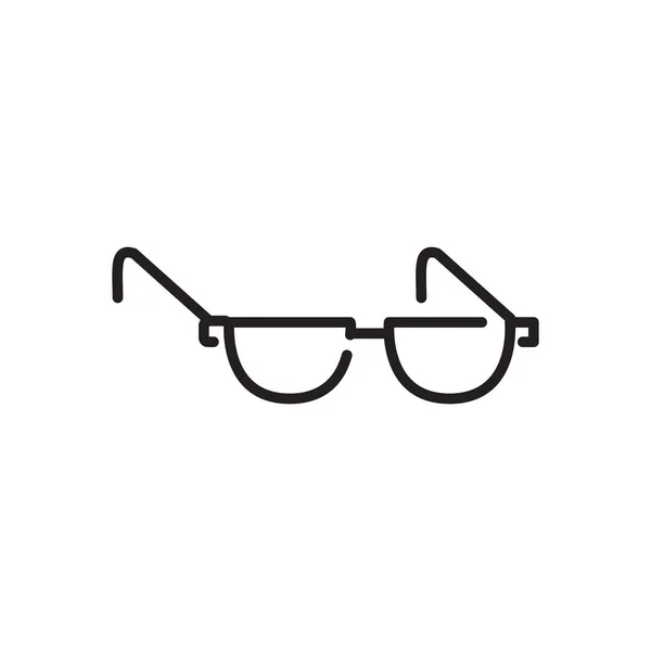 Gafas Sol Ilustración Vector Estilizado — Vector de stock