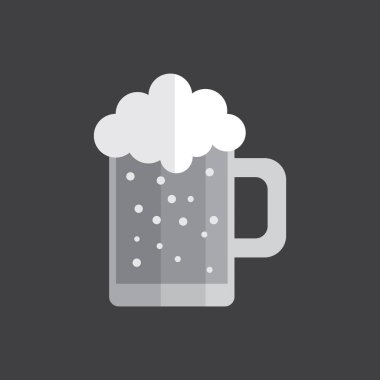 bira, tasarım vektör illüstrasyonu