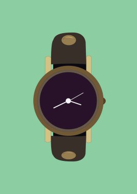 Kol saati, tasarım vektörü çizimi