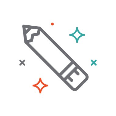 Modern b 'nin vektör çizimi tıbbi simge eksikliği