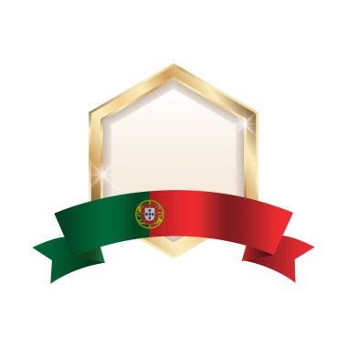 Bir defne çelengi ile bir kurdelenin vektör çizimi