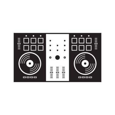 müzik ses simgesi. vektör illüstrasyonu