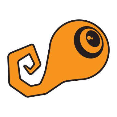 Cadılar Bayramı teması için vektör illüstrasyonu