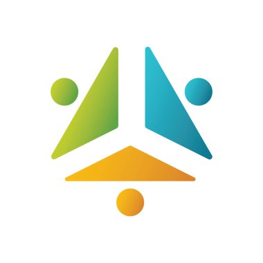 soyut vektör logo tasarım şablonu