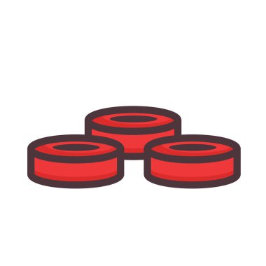 Vektör illüstrasyonu, simge ögesi arkaplanı