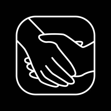 El sıkışma simgesi