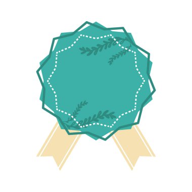 Web için bir etiketin vektör illüstrasyonu