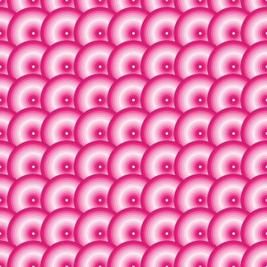 Kusursuz dairesel arkaplan biçimlendirilmiş vektör çizimi