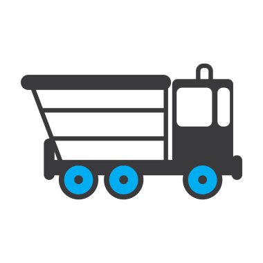 alışveriş arabası simgesi vektör illüstrasyonu