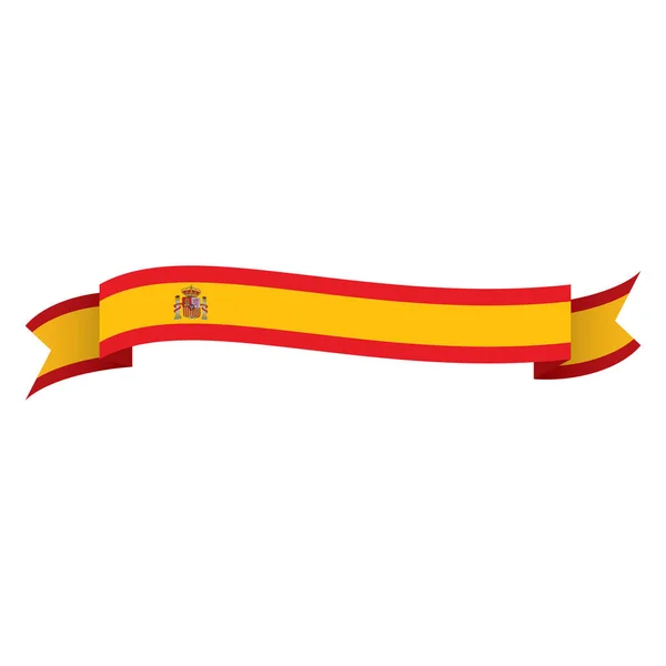 Kleur Vlag Vector Illustratie — Stockvector