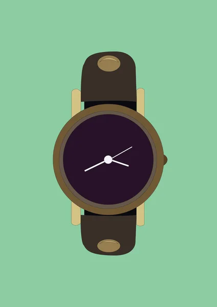 手首の腕時計デザインベクトルイラスト — ストックベクタ