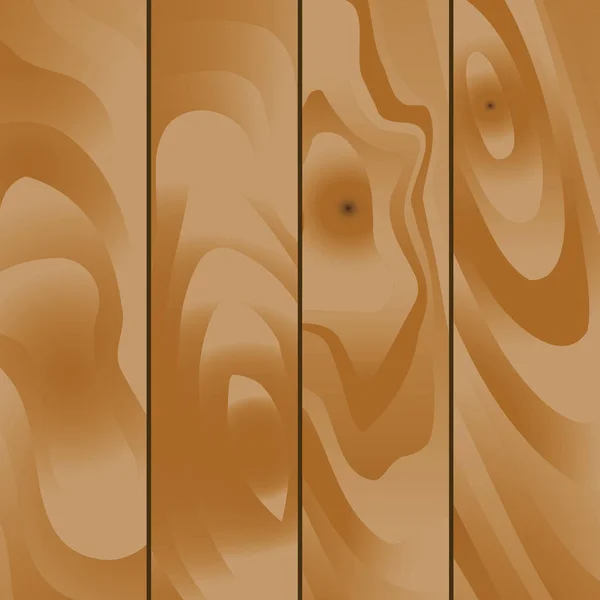 Textura Madera Marrón Con Patrón Natural — Vector de stock