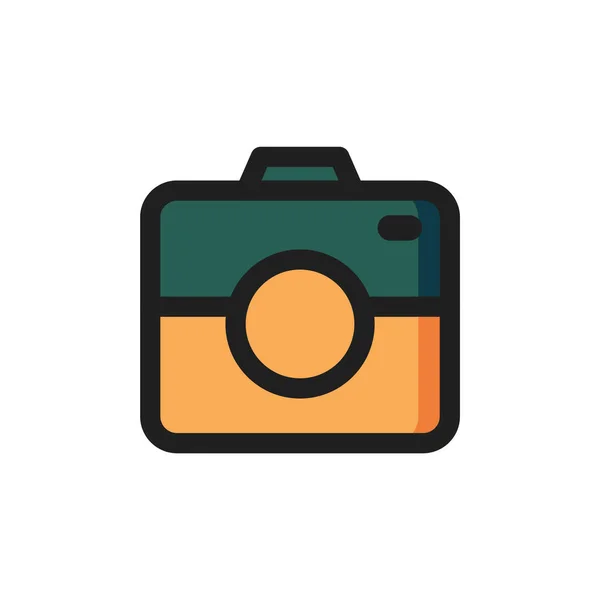 Camera Icon Vector Illustration — Stock Vector