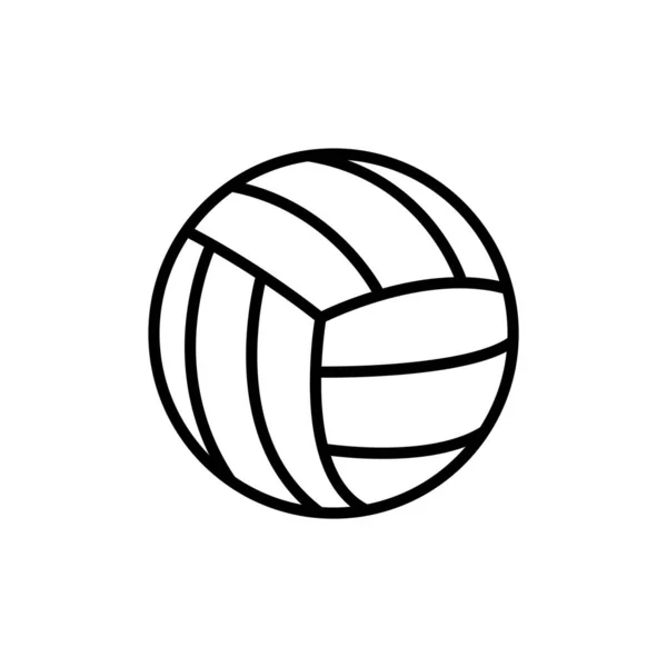 Volleyboll Ikon Vektor Illustration — Stock vektor