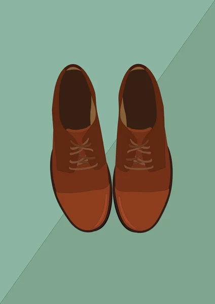 Schuhe Design Vektor Illustration — Stockvektor