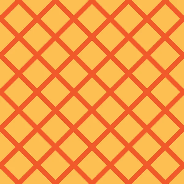 Motif Sans Couture Avec Carrés Orange Jaune — Image vectorielle