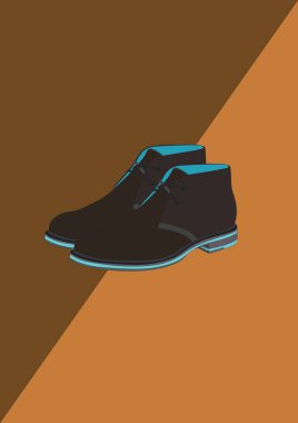 ayakkabılar, tasarım vektör illüstrasyonu