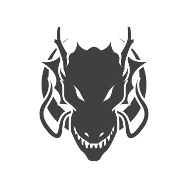 ejderha simgesi, biçimlendirilmiş vektör çizimi