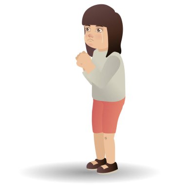 Sıradan giysili bir adamın vektör çizimi