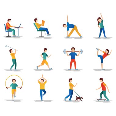 Vektör renk çizimi