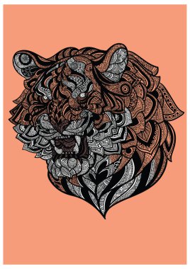 kedi yassı simgesi, vektör illüstrasyonu