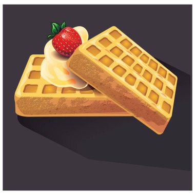 Gıda rengi vektör illüstrasyonu