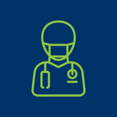 Doktor Simge vektör illüstrasyonu