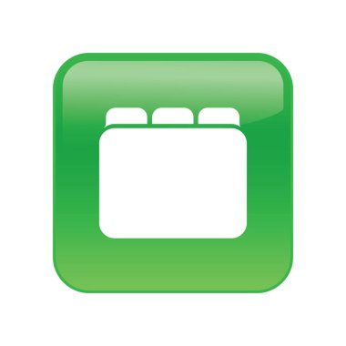 dizin düz simgesi, vektör illüstrasyonu