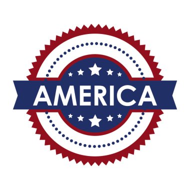 Birleşik Devletlere hoş geldiniz. vektör illüstrasyonu