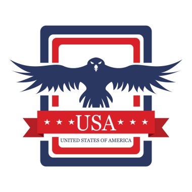 ABD vektör illüstrasyon arka planı 