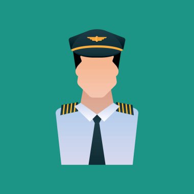 polis simgesi vektör illüstrasyonu