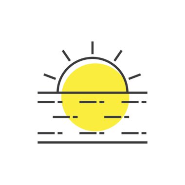 Vektör illüstrasyonu, simge ögesi arkaplanı