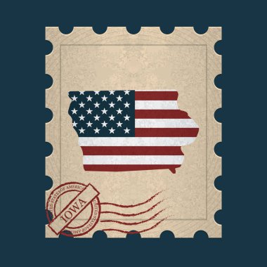 ABD şablonu, vektör illüstrasyonu