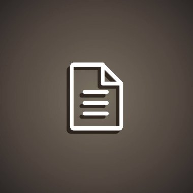 Vektör illüstrasyonu, simge ögesi arkaplanı