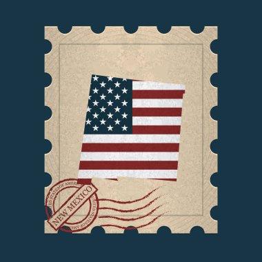 ABD şablonu, vektör illüstrasyonu