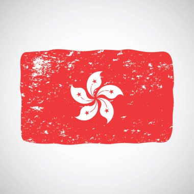 Bir çiçek simgesinin vektör illüstrasyonu