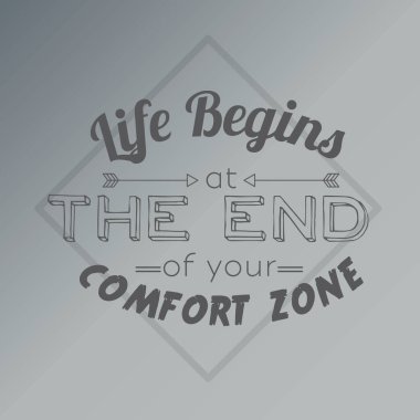 Grunge arka planında ilham verici bir alıntı.