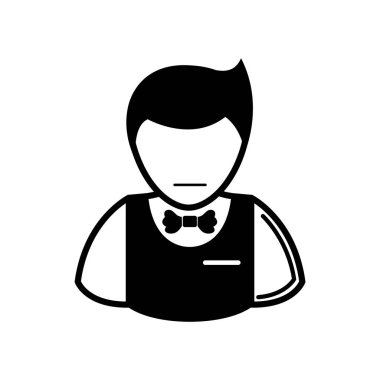 Bıçak ve çatalla aşçı