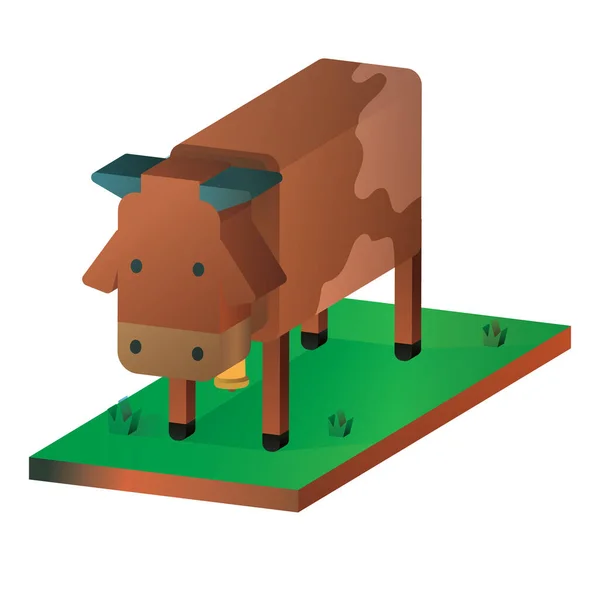 Vector Ilustración Animal Icono Elemento Fondo — Vector de stock