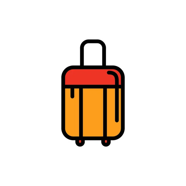 Suitcase Icon Vector Illustration — Stock Vector