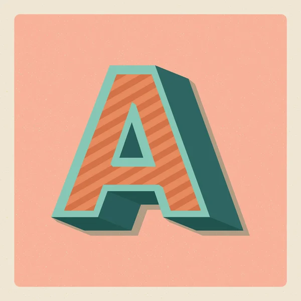 Alfabeto Vectorial Letra — Archivo Imágenes Vectoriales