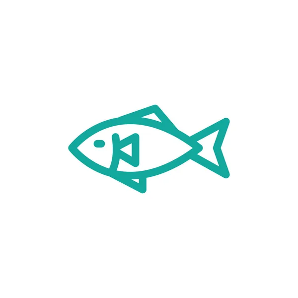 Fisch Stilisierte Vektorillustration — Stockvektor