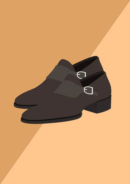 Обувь Векторная Иллюстрация Дизайна — стоковый вектор