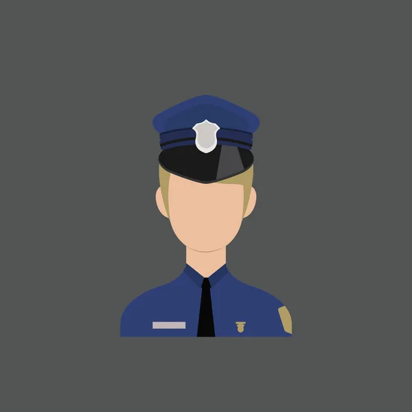 Διανυσματική Απεικόνιση Αστυνομικού — Διανυσματικό Αρχείο