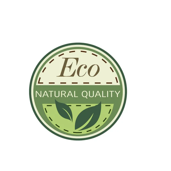 Plantilla Diseño Logotipo Para Alimentos Ecológicos — Vector de stock