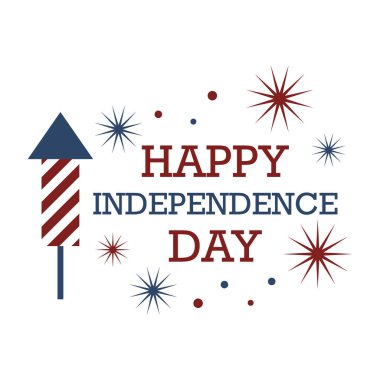 Bağımsızlık Günü vektör illüstrasyonunuz kutlu olsun