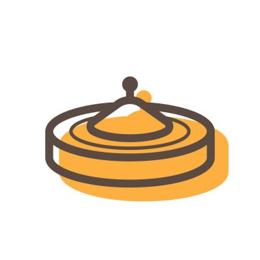 Gıda simgesinin vektör illüstrasyonu