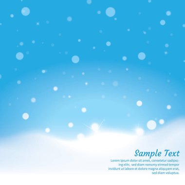 Noel, vektör illüstrasyon arka planı