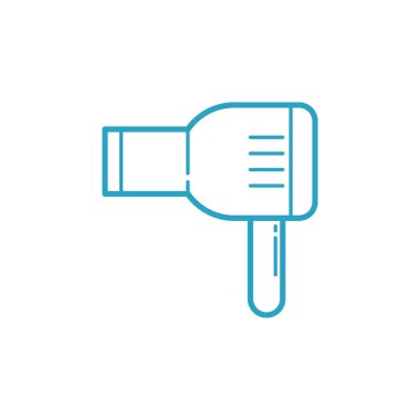 Web, mobil ve bilgi grafikleri için elektrik hattı simgesi. vektör beyaz pictogram