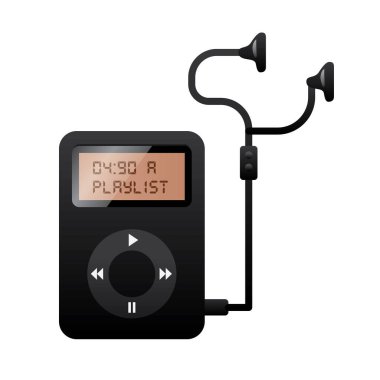 müzik enstrümanı simgesi vektör illüstrasyon grafik tasarımı